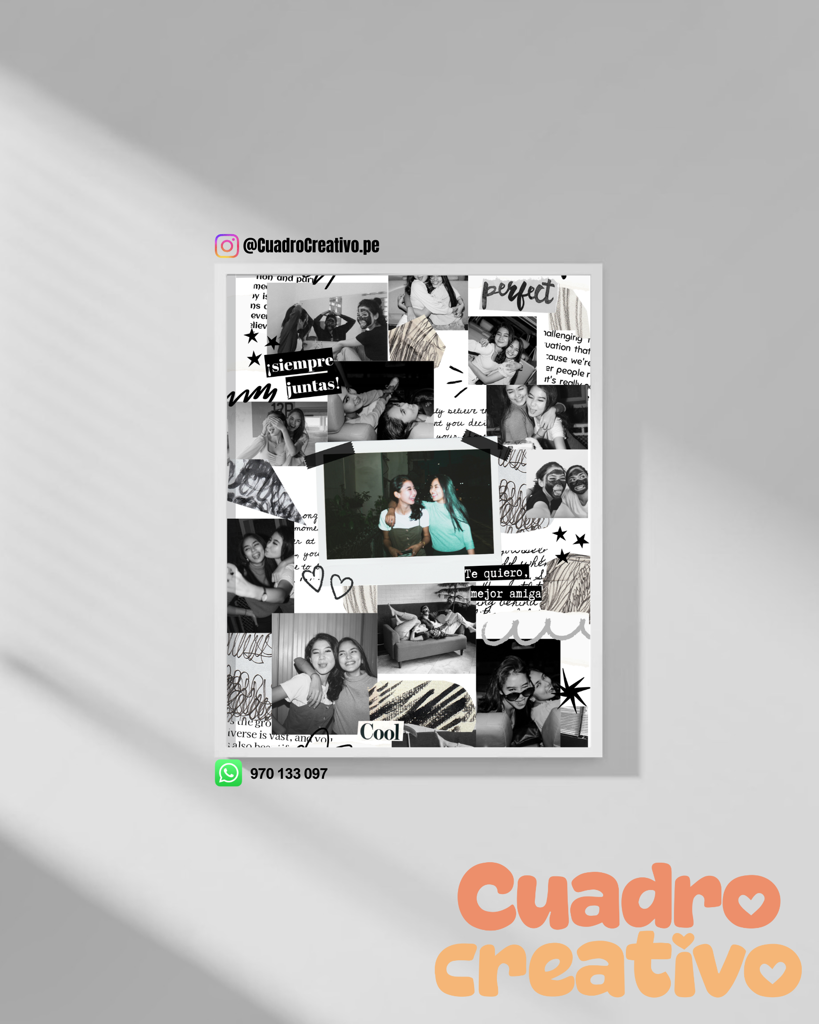 Cuadro Personalizado “Siempre Juntas”