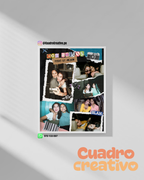 Cuadro Personalizado “Con Amigos Todo es Mejor” 💜