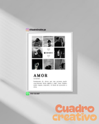 Cuadro Personalizado “Definición de Amor”