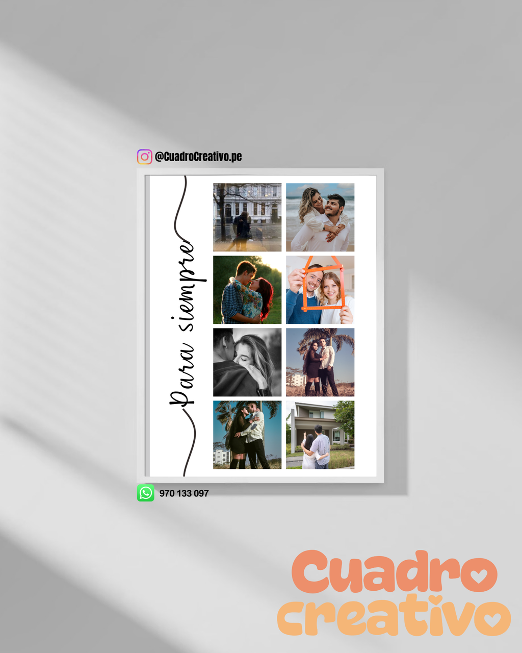 Cuadro Personalizado “Para Siempre”