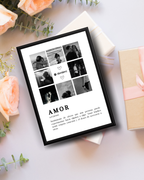 Cuadro Personalizado “Definición de Amor”